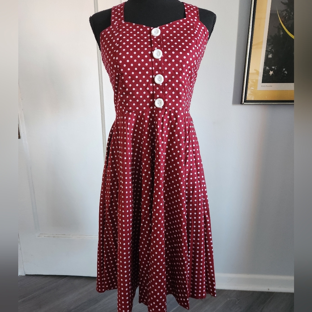 Polka dot dress
